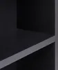 BELIANI Badezimmer Wandschrank mit Spiegelschrank Schwarz Produktbild-Vorschau 7