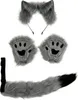 Silberfuchs Set - Wolf Karneval Faschingskostüm Produktbild-Vorschau 3