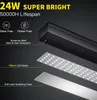 Schreibtischlampe LED dimmbar Doppelkopf, 24W Schwanenhals Produktbild-Vorschau 2