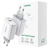 Ugreen Usb C / Usb Fast Charger 36W Qc 4.0 Pd White Náhľad obrázku produktu 1