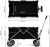 Kinderkraft ROLLSTER prepravný vozík skladací, vhodný do Náhľad obrázku produktu 12