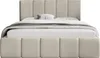 FEDVE Polsterbett Doppelbett Buchel Schlafzimmer Bett Produktbild-Vorschau 1
