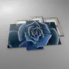 Bild auf Leinwand - Leinwandbild - 3 Teile - Blau Kaktus Produktbild-Vorschau 2