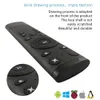 A remote control with text describing its features. Produktbild-Vorschau