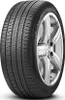 A close-up studio shot of a Pirelli Scorpion Zero All Season tire mounted on a silver alloy wheel. Podgląd zdjęcia produktu