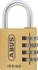 ABUS Zahlenschloß Messing 165 40 mm mit verstellbarem Code Produktbild-Vorschau 7