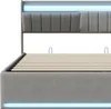 Čalúnená posteľ Fortuna Lai 140x200 cm s LED osvetlením a Náhľad obrázku produktu 9