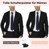 2 Paar Schulterpolster, Selbsthaftend Unsichtbare mit Klett Produktbild-Vorschau 5