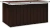 vidaXL Garten-Aufbewahrungsbox Braun 129 x 67 x 65 cm Produktbild-Vorschau 5
