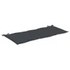 vidaXL Cuscino per panca da giardino antracite 120x50x3 cm Anteprima dell’immagine prodotto 13