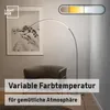 LED Bogenlampe, 170 cm, 1300 lm, 3000-6500 K, dimmbar, CCT, Produktbild-Vorschau 5