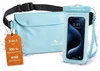 Wasserdichte Bauchtasche mit Handyhülle: Schwarz Farbe: Produktbild-Vorschau 8