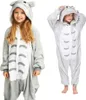 Onesie Kigurumi Pyjama Kostüm für Kinder Totoro 128 Produktbild-Vorschau 1
