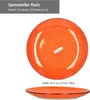 6tlg Speisetellerset Uni bunt Essteller Menüteller flach Produktbild-Vorschau 6
