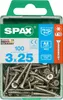 Spax Universalschrauben 3.0 x 25 mm TX 10 Senkkopf - 100 Produktbild-Vorschau 1