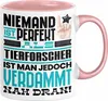 Tierforscher Geschenk Tasse Lustige Geschenkidee für Produktbild-Vorschau 1