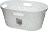 Curver INFINITY Wäschekorb mit Lochmuster, 40 l,  Weiß Produktbild-Vorschau 9