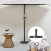 Sonnenschirmständer aus Beton Schirmständer Halbrund Produktbild-Vorschau 7