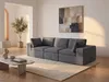 3-Sitzer-Sofa, modular, komprimiert, aus Stoff in Produktbild-Vorschau 1