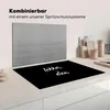 KitchenYeah© Herdabdeckplatte Zitate - Essen - Sprichwörter Produktbild-Vorschau 3