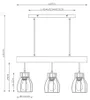 Globo Lighting Hängeleuchte Metall schwarz, 3x E27 Produktbild-Vorschau 19