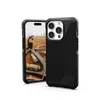 A black iPhone case with a textured back is shown next to an iPhone displaying a bicycle image. Anteprima dell’immagine prodotto