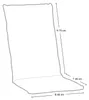 Gartenstuhlauflagen - Beige - Grün - Hochlehner - Olive - Produktbild-Vorschau 7