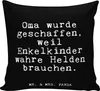 Mr. & Mrs. Panda Kuschel Kissen Oma wurde geschaffen, Produktbild-Vorschau 1
