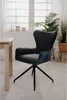 finori Blake 70A Stuhl, 2er-Set, Cord dunkelblau + Stoff Produktbild-Vorschau 5