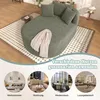 Merax Relaxsessel Oval, 1-Sitzer Sessel aus Cordstoff, Produktbild-Vorschau 9