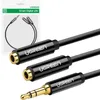 Ugreen Kabel Przewód Rozdzielacz Słuchawkowy 3,5 Mm Mini Podgląd zdjęcia produktu 1