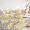 10 Mini Glücksschwein Figuren gold glitzernd 2 cm Produktbild-Vorschau 3