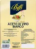 Biffi Aceto Di Vino Bianco Einzeldosis-Weißweinessig 198 Produktbild-Vorschau 3