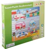 SpielMaus Wood Sound Dřevěné puzzle Silniční doprava Náhled obrázku produktu 1