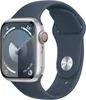 APPLE Watch Series 9 GPS + Cellular 41mm stříbrné hliníkové Náhled obrázku produktu 1