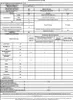 A product information sheet with tables and text. Voir les images du produit
