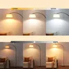 Lampa podłogowa EDISHINE z regulacją jasności do salonu, Podgląd zdjęcia produktu 4