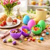Hey!Easter® 12x kolorowych plastikowych jajek / jajek Podgląd zdjęcia produktu 6
