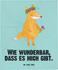 Mr. & Mrs. Panda Babydecke Fuchs Blumen - Türkis Pastell - Produktbild-Vorschau 1