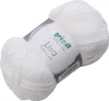 A ball of white yarn with a label. Anteprima dell’immagine prodotto