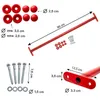 barre orizzontali 4iQ per parco giochi - set di 4, 90 cm, Anteprima dell’immagine prodotto 3