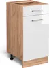 Meuble cuisine Vicco R-Line Blanc Haute brillance 40cm sans Voir les images du produit 1