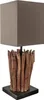 Handgearbeitete Treibholz Tischleuchte EUPHORIA 45cm braun Produktbild-Vorschau 1