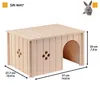 Dřevěný Domek Ferplast Bez Hřebíku 37X27,7X20Cm Náhled obrázku produktu 2