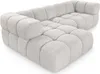 Ecksofa Designersofa BLANCHE in Stoff Puente Azurblau Produktbild-Vorschau 2