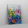 Bild auf Leinwand - Leinwandbild - Einteilig - Blumen die Produktbild-Vorschau 4