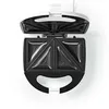 NEDIS Sandwichtoaster 800W antihaftbeschichtet weiß Produktbild-Vorschau 10