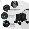 PawHut Hundewagen, faltbarer Hundebuggy, Hundetrolley mit Produktbild-Vorschau 7