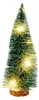 Deko Tannenbaum 21cm LED beschneit Weihnachtsbaum Produktbild-Vorschau 1