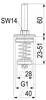Schlösser Armaturen OBERTEIL RUECKFLUSSVERHINDERER DN25, Produktbild-Vorschau 2
